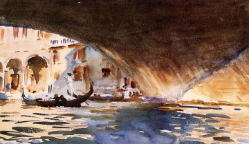 リアルト橋の下で ジョン・シンガー・サージェント 水彩 Oil Paintings